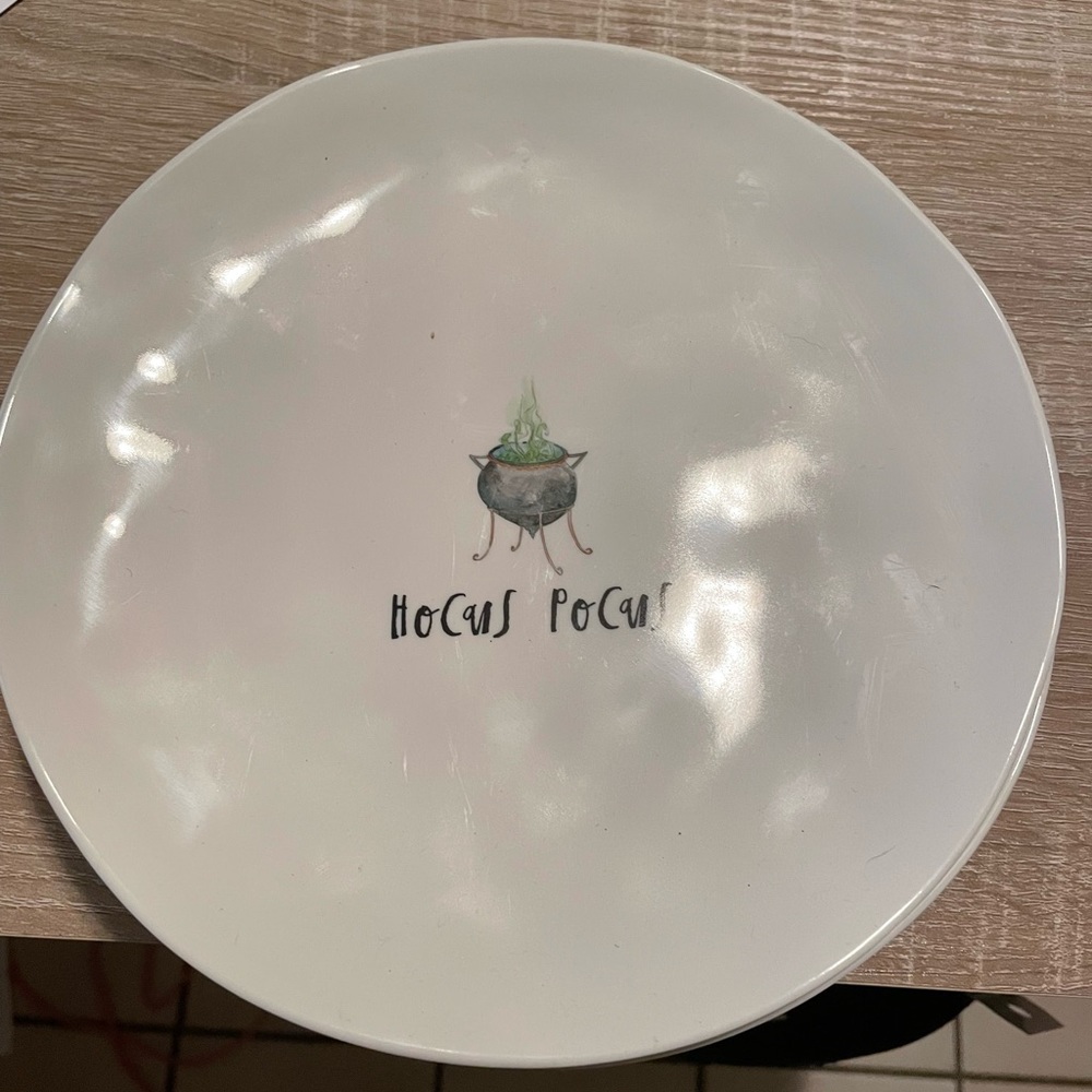 Rae Dunn Hocus Pocus plate